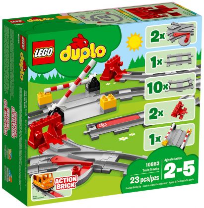 LEGO Duplo 10882 Les rails du train