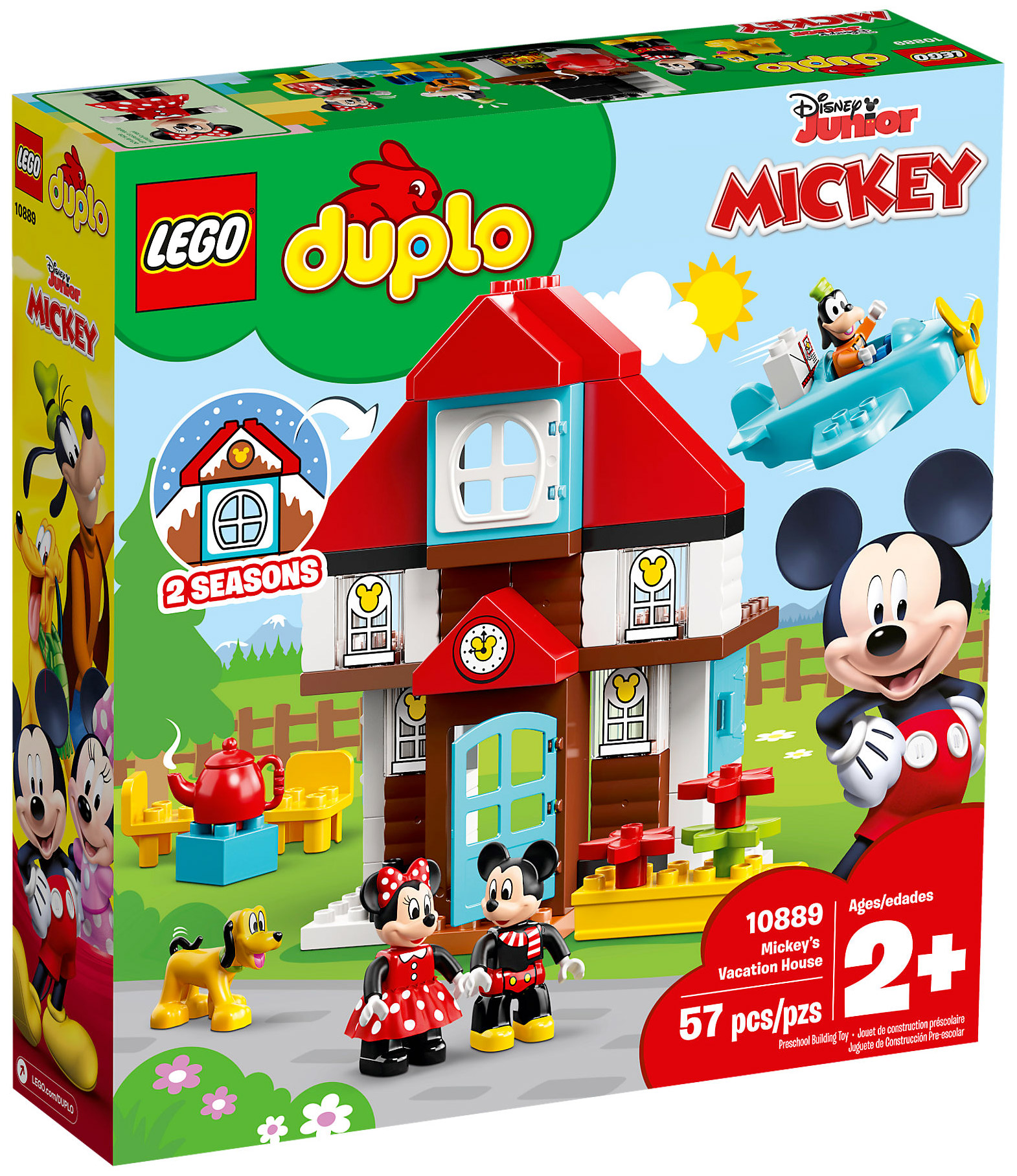 LEGO Duplo 10889 pas cher, La maison de vacances de Mickey
