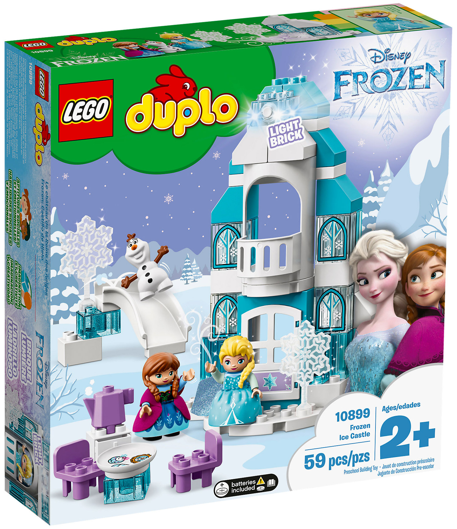 LEGO Duplo 10899 pas cher, Le château de la Reine des neiges