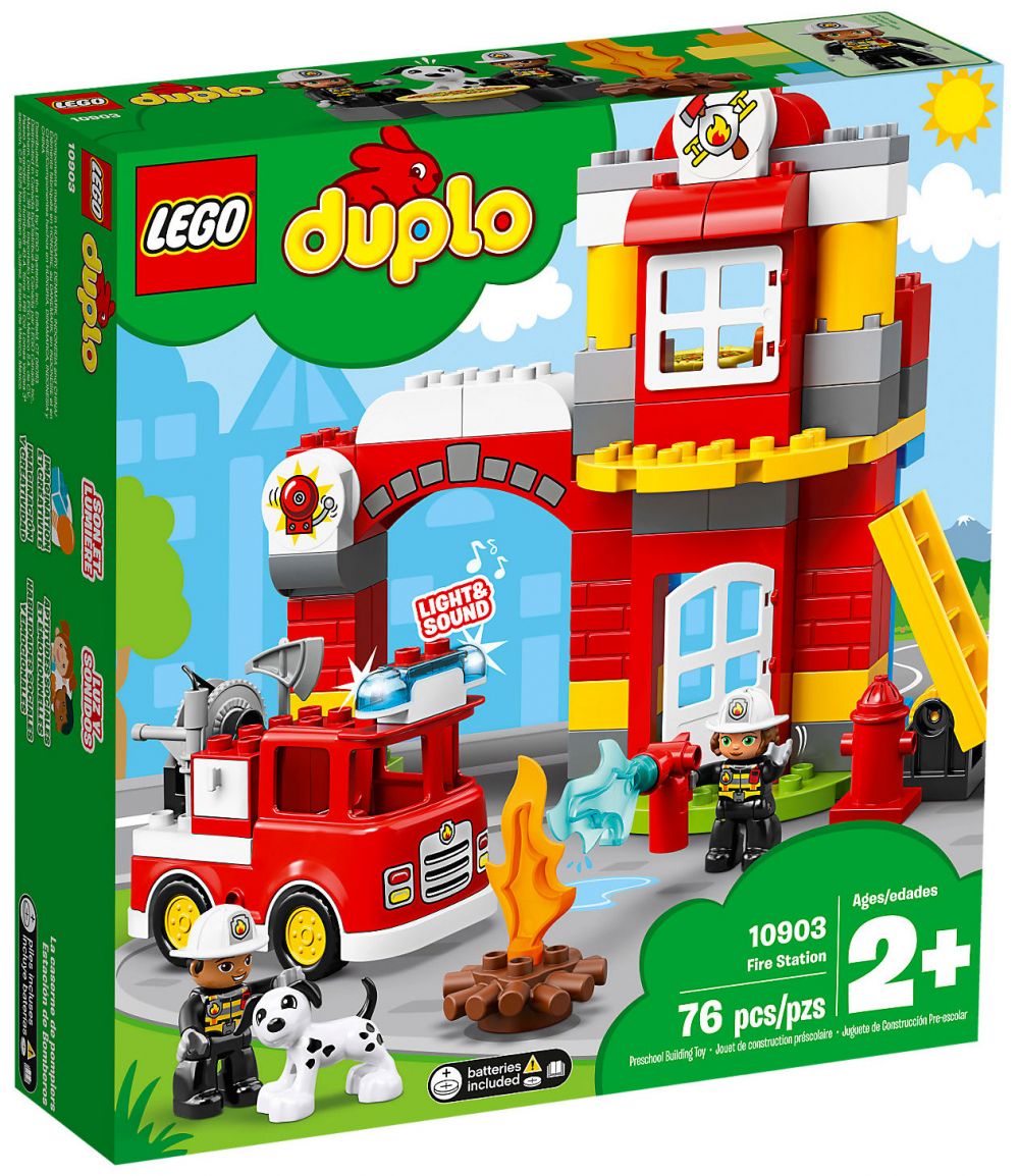 LEGO Duplo 10903 pas cher, La caserne de pompiers