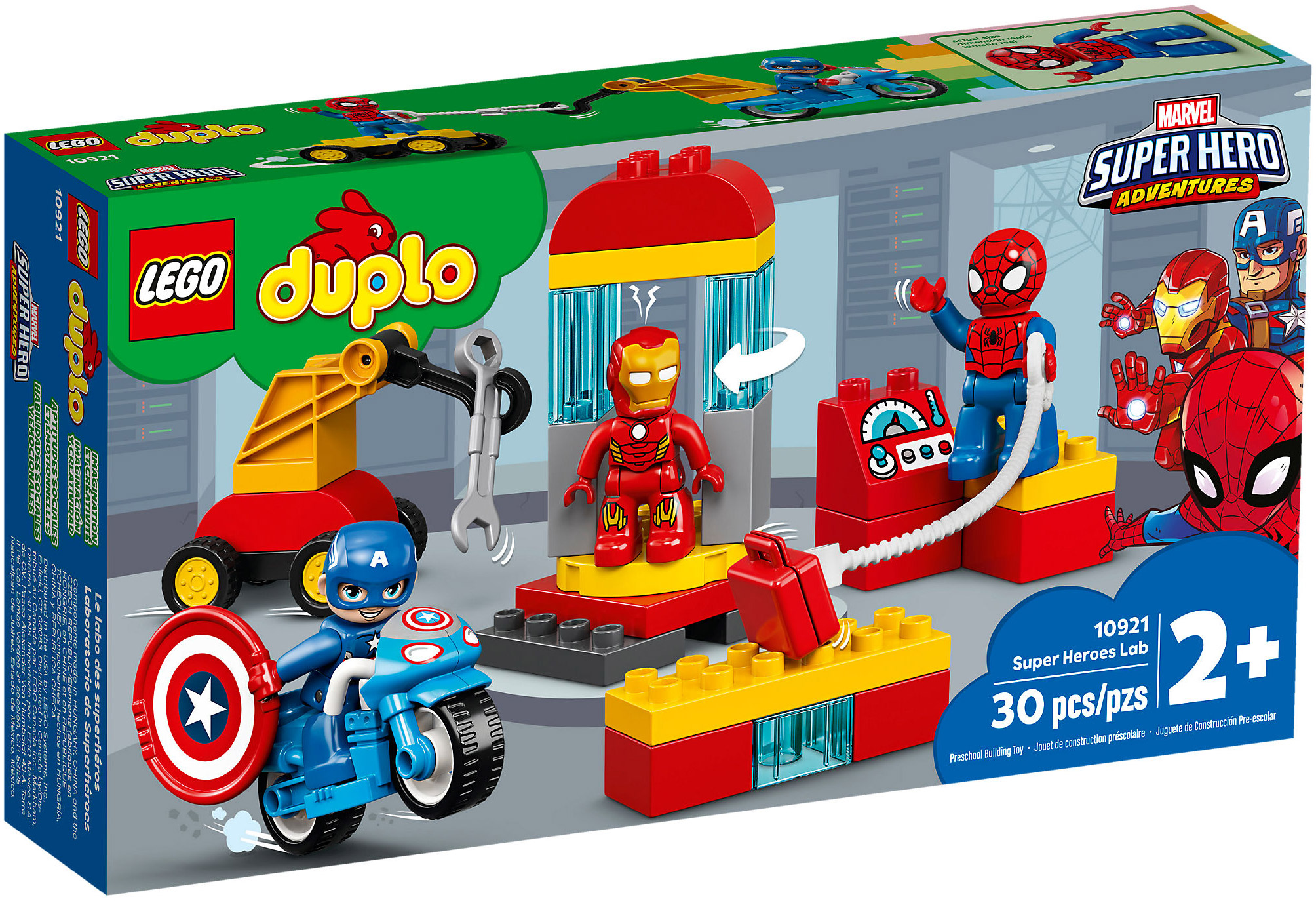 LEGO Duplo 10921 pas cher, Le labo des super-héros