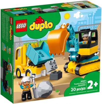 LEGO Duplo 10931 Le camion et la pelleteuse