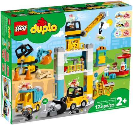 LEGO Duplo 10933 La grue et les engins de construction