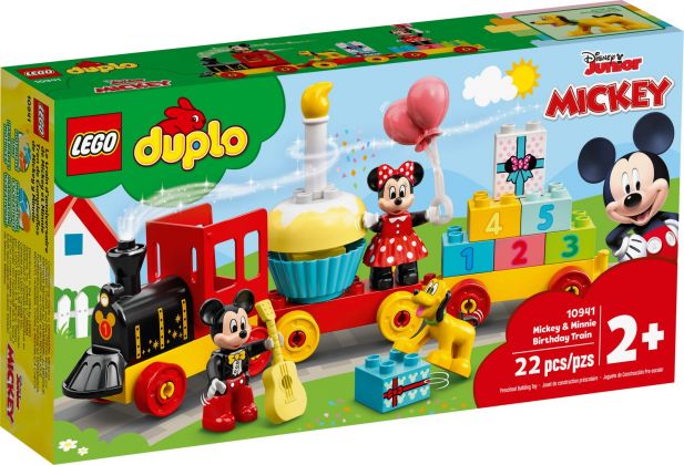 LEGO Duplo 10941 Le train d'anniversaire de Mickey et Minnie