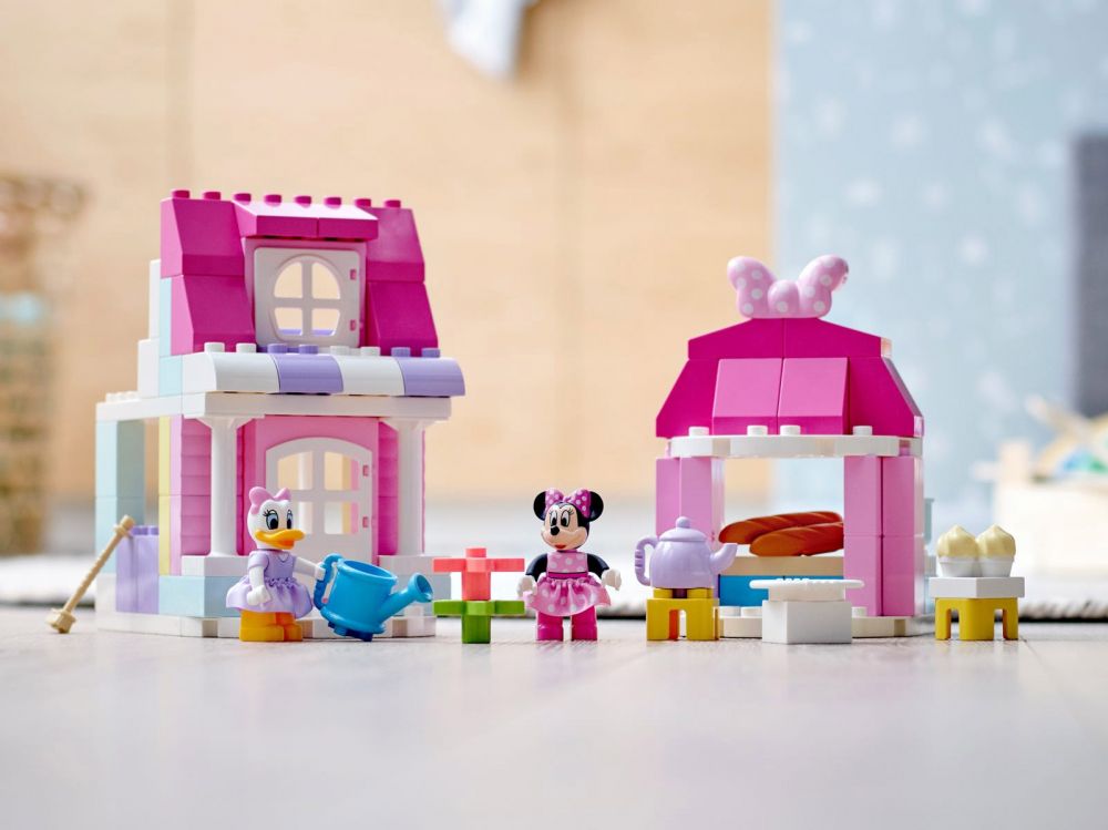 LEGO Duplo 10942 pas cher, La maison et le café de Minnie