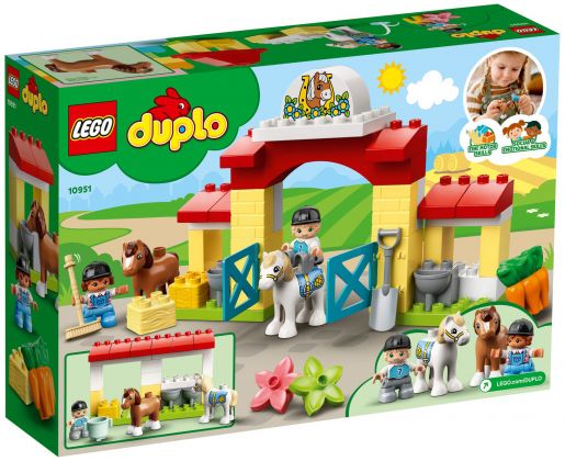 LEGO Duplo 10951 L'écurie et les poneys