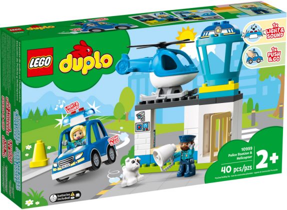LEGO Duplo 10959 Le commissariat et l’hélicoptère de la police