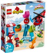 LEGO Duplo 10970 pas cher, La caserne et l'hélicoptère des pompiers