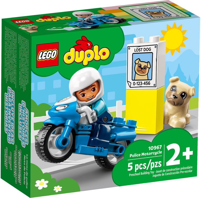- LEGO Duplo 10967 Police Motorcycle - Prix LEGO : 9,99€
