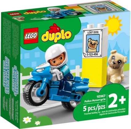 LEGO Duplo 10967 La moto de police