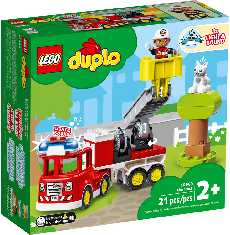  LEGO Duplo 10969 Le camion de pompiers - Prix LEGO : 29,99€