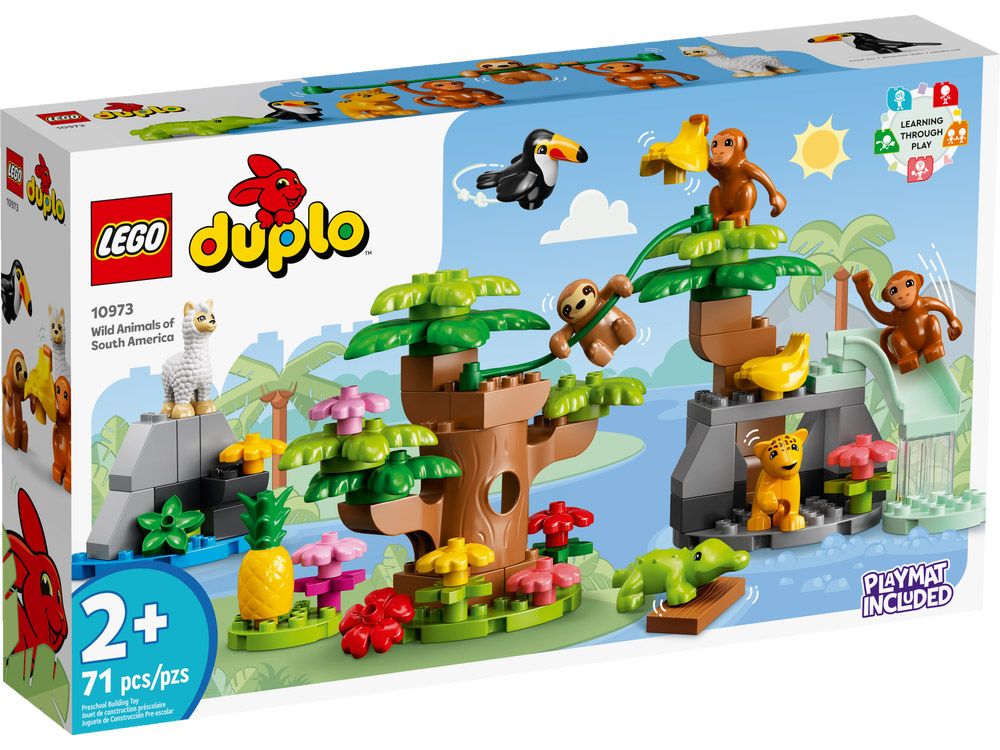 LEGO Duplo 10973 pas cher, Animaux sauvages d'Amérique du Sud