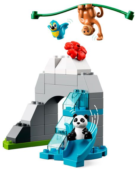 LEGO DUPLO Town - Animaux sauvages d'Asie 10974