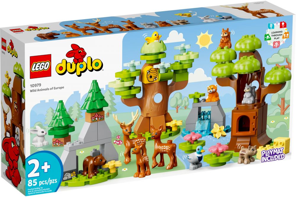 LEGO DUPLO 10975 Animaux Sauvages du Monde, Jouet et Figurines