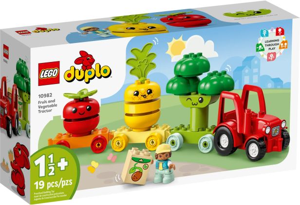 LEGO Duplo 10982 Le tracteur des fruits et légumes