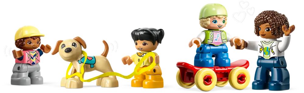 LEGO 10992 Duplo Ma Ville La Vie à la Garderie, Jouet Éducatif pour Enfants  dès 2 Ans, Jeu d'apprentissage avec Briques de Construction et 4 Figurines  : : Jeux et Jouets