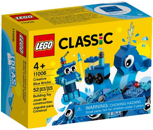 LEGO Classic 11006 Briques créatives bleues