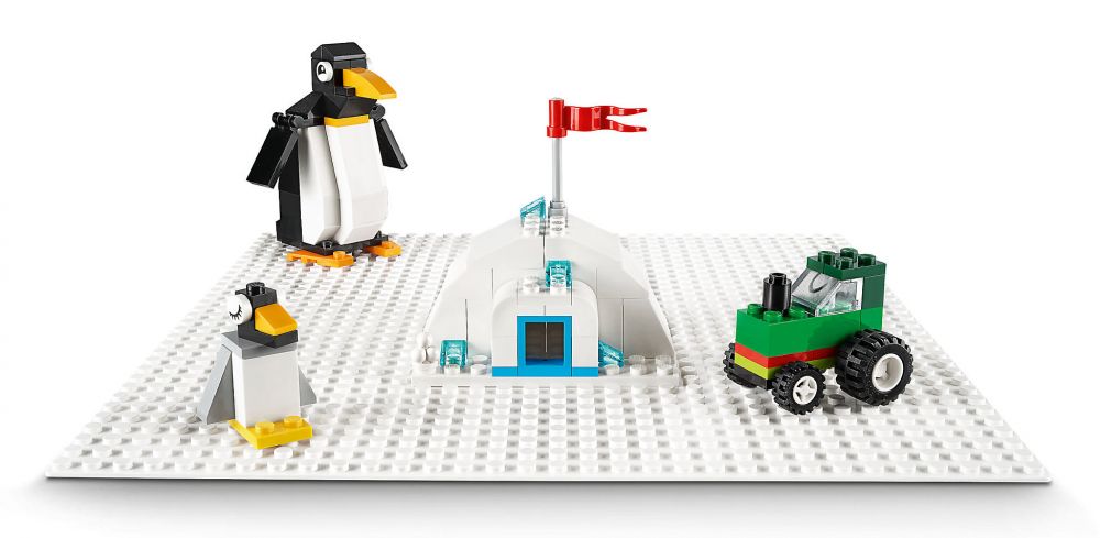 Plaque d'immatriculation Europe à personnaliser - imprimée sur Brique Lego®  1X4 - Blanc