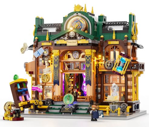 Lumibricks Steampunk World 11012 Bibliothèque des failles temporelles Steampunk