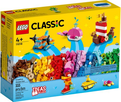 LEGO Classic 11018 Jeux créatifs dans l’océan