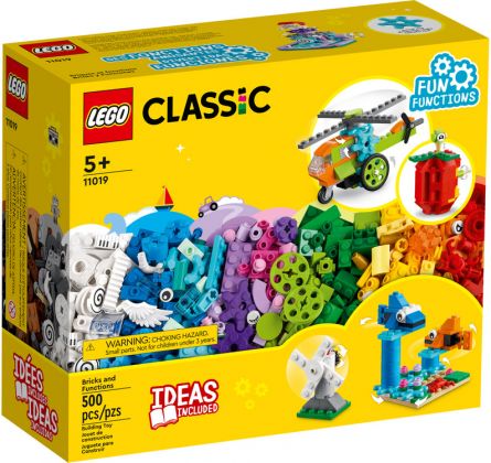 LEGO Classic 11019 Briques et Fonctionnalités