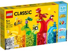 Lot de 6 Plaques de Base pour Lego Classic Compatible avec Toutes Marques -  Plaque de Base - 25.5x25.5cm, Bleu