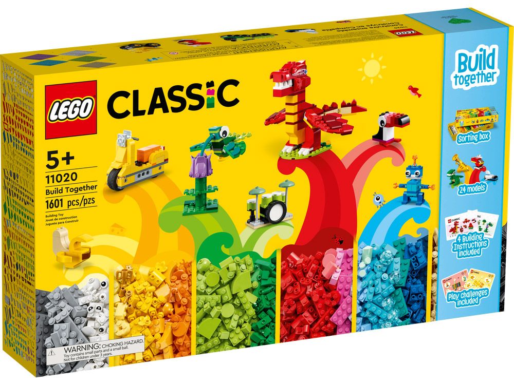 11024 - LEGO® Classic - La plaque de construction grise LEGO