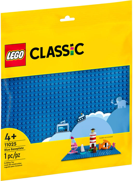 LEGO Classic 11025 La plaque de construction bleue - Prix LEGO : 8,99€