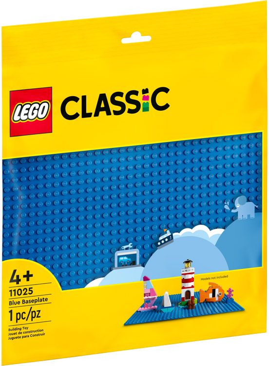 LEGO Classic 11025 pas cher, La plaque de construction bleue