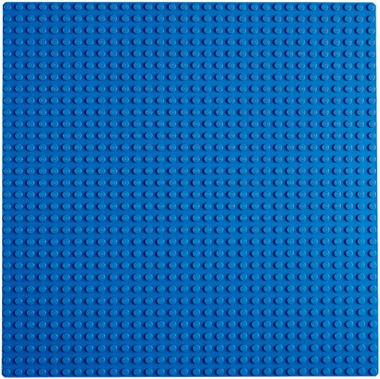 Lot de 6 Plaques de Base pour Lego Classic Compatible avec Toutes Marques -  Plaque de Base - 25.5x25.5cm, Bleu