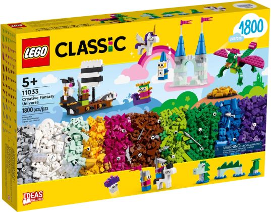 LEGO Classic 11033 Univers de fantaisie créative