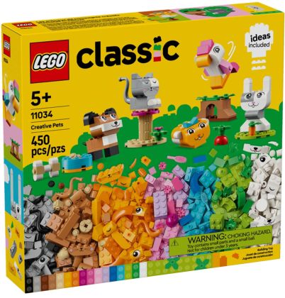 LEGO Classic 11034 Les animaux de compagnie créatifs