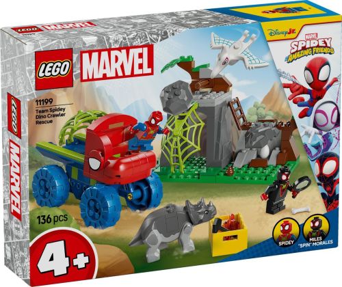 LEGO Marvel 11199 Sauvetage de l’équipe Spidey en dino-véhicule