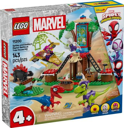 LEGO Marvel 11200 Spidey contre le raptor de Gobby à la cabane dans l’arbre