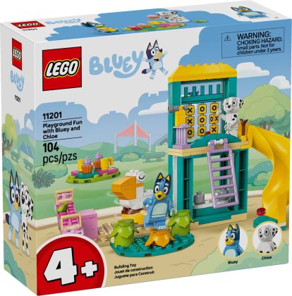 LEGO Bluey 11201 Bluey et Chloe à l’aire de jeux