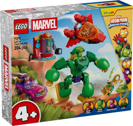LEGO Marvel 11211 Loki contre la Team Iron Man