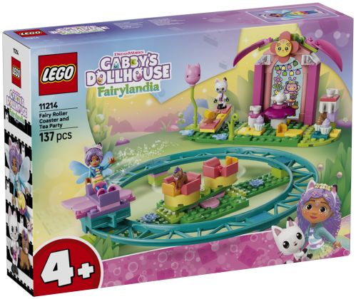 LEGO Gabby's Dollhouse 11214 Les montagnes russes et le goûter des fées