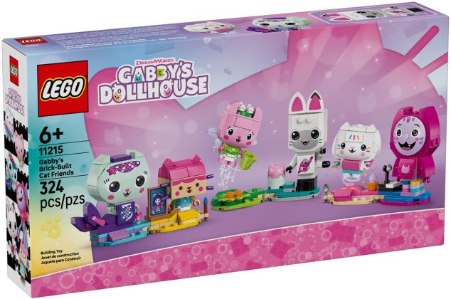 LEGO Gabby's Dollhouse 11215 Les Gabbychats en briques