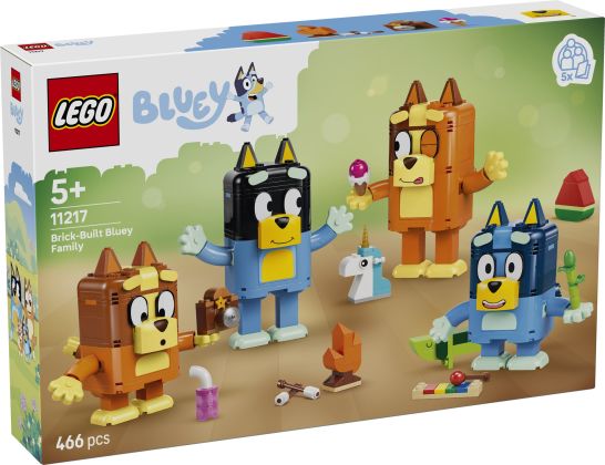 LEGO Bluey 11217 Brick-Built Bluey Family