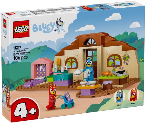 LEGO Bluey 11221 L'école avec Rusty et Bluey