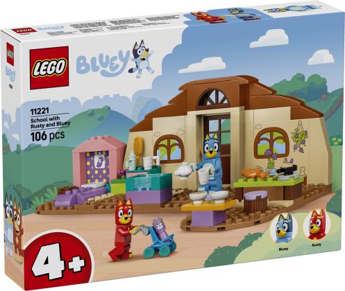 LEGO Bluey 11221 School with Rusty and Bluey