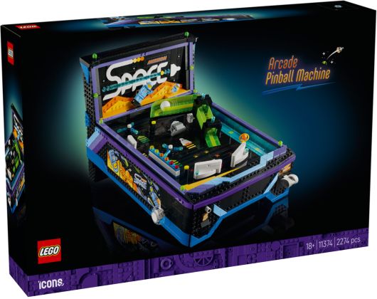 LEGO Icons 11374 Flipper d’arcade