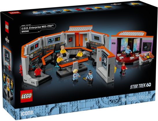 LEGO Icons 11385 Star Trek : pont de l’U.S.S. Enterprise NCC-1701