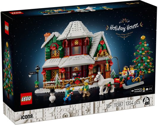 LEGO Icons 11387 La maison des Fêtes