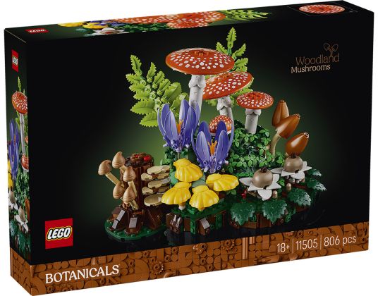 LEGO Botanicals 11505 Woodland Mushrooms