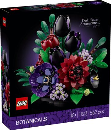LEGO Botanicals 11513 La composition florale sombre