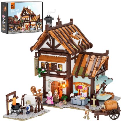 Lumibricks Middle Ages 12005 Atelier de couture médiéval