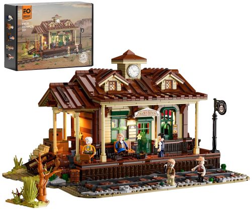 Lumibricks The Old West 14004 Gare de l'Ouest