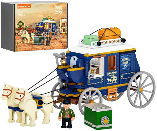 Lumibricks The Old West 14006 Diligence aux trésors