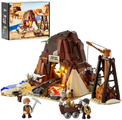 Lumibricks The Old West 14009 Mine d'or du Far West